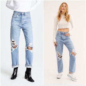 Agolde 90’s Mid Rise loose fit jeans